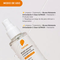 Bruma Hidratante Antioxidante C Clean ULTRAOX®