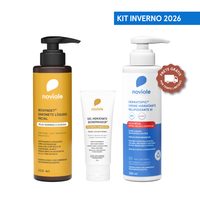 Kit Hidratação Corporal + Limpeza e Hidratação Facial para Peles Normais a Oleosas, Inclusive Sensíveis