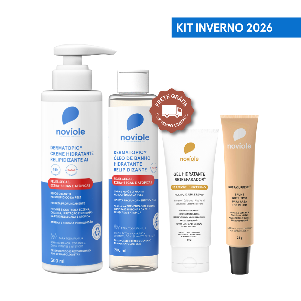 Kit Ultra Hidratação e Nutrição: Corpo, Rosto e Olhos