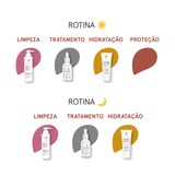 KIt Rotina Antimanchas Limpeza + Hidratante Peles Secas e Normais