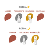 Kit Rotina Antimanchas e Hidratante Pele Mista e Oleosa